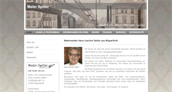 Desktop Screenshot of maler-spiller.de
