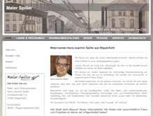 Tablet Screenshot of maler-spiller.de